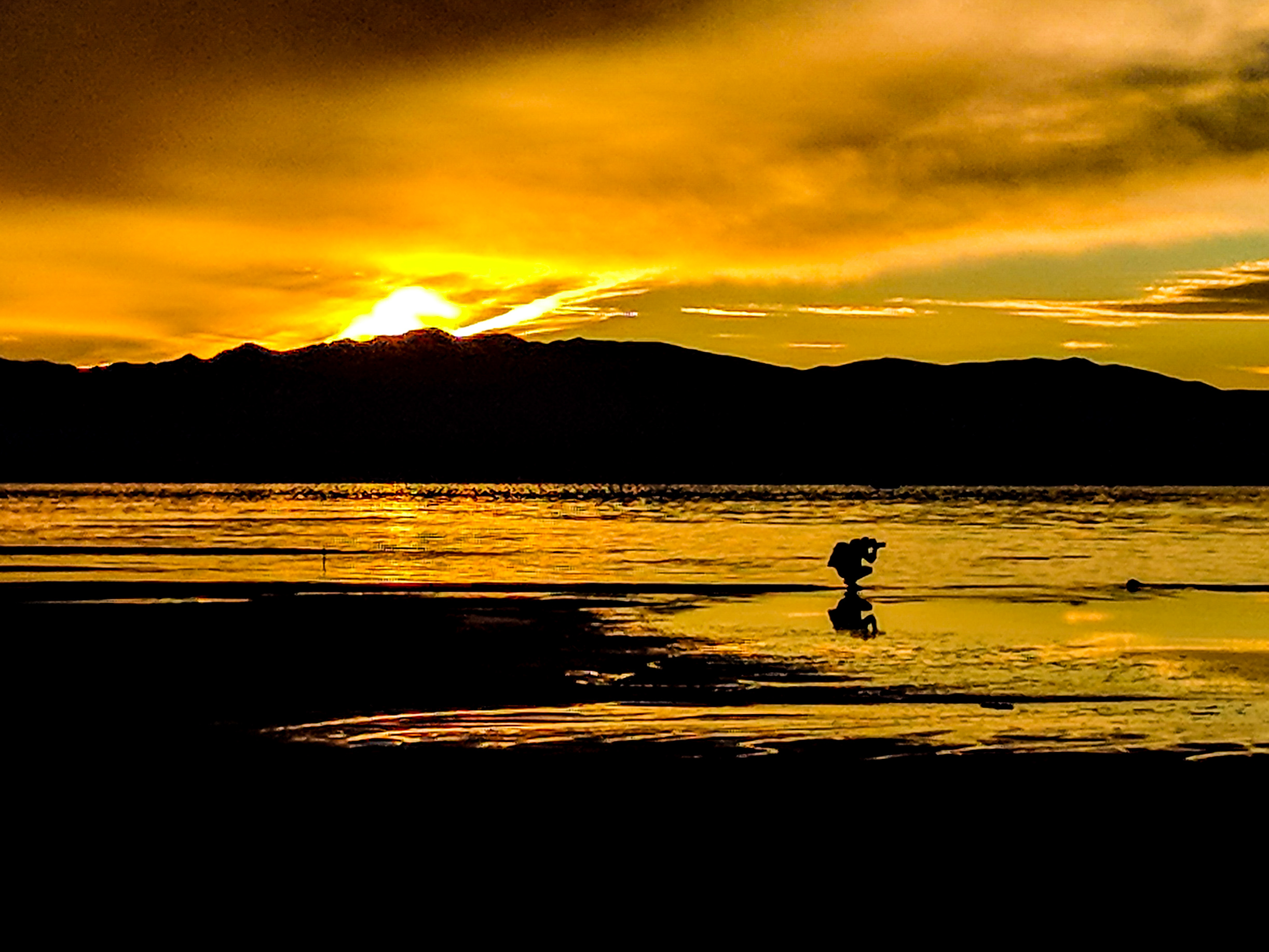 Great Salt Lake Sunset